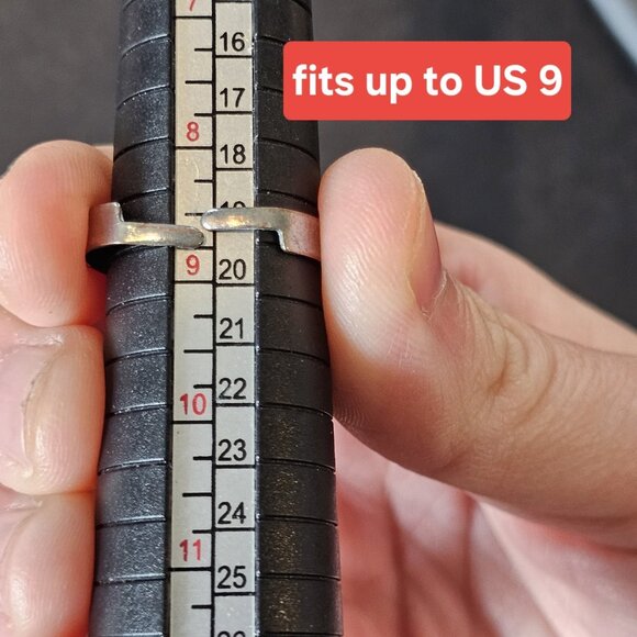 Southwest Turquoise Serpentine Rings Wire Wrapped Adjustable Ceramic Handmade - Picture 14 of 14